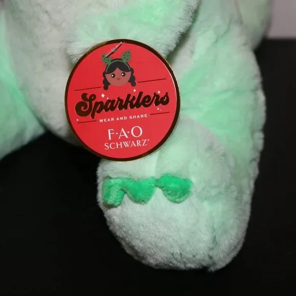F.A.O Schwartz T-rex Sparklers wear and share with removeable tree headband new - Picture 6 of 6
